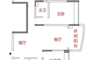 現(xiàn)代風(fēng)三居室126平米
