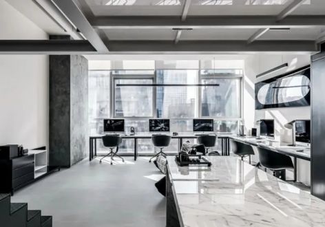 办公室600平米现代简约风格装修案例