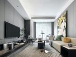 广大城现代风格三居室156平米装修效果图案例