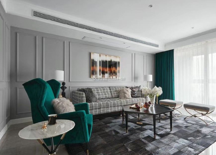 美式客厅装饰图片大全 美式客厅沙发效果图