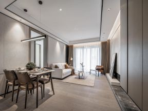 深圳112平新房客餐厅室内装潢设计图片