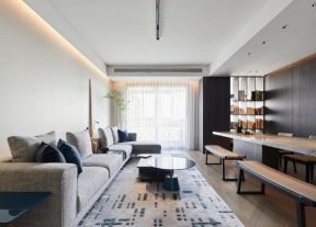 现代简约风格客厅装修 客厅沙发设计图