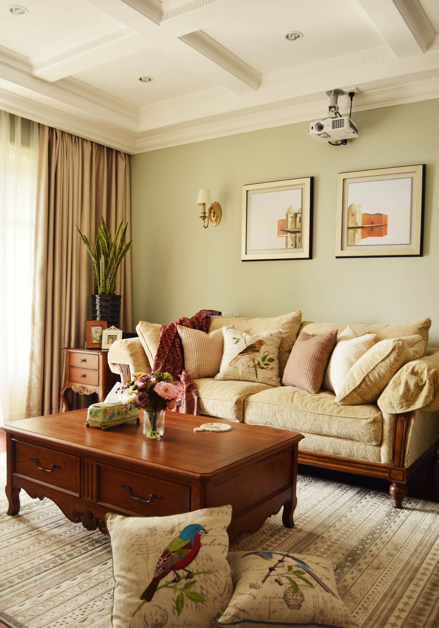 客厅沙发效果 客厅沙发颜色效果图 