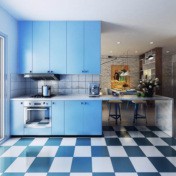 厨房装修配色方案