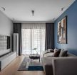 广州毛坯房北欧风格客厅装潢设计图片