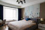 蓝城印象88平现代风格二居室装修案例