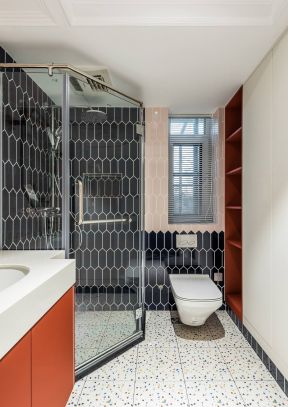 卫生间淋浴房效果图 卫生间淋浴房设计图