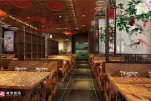 中式餐厅装潢设计风格