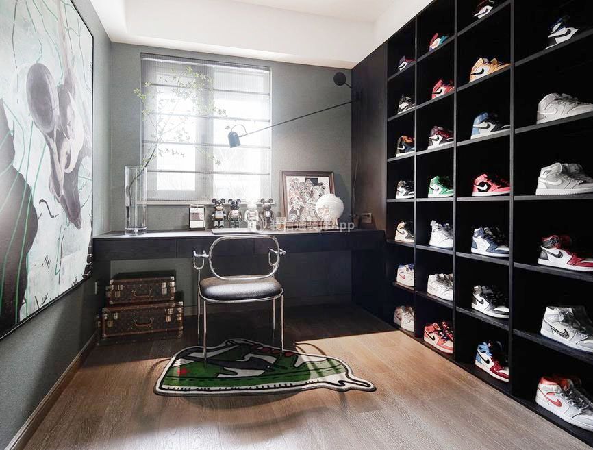 太原家装室内收藏室鞋柜设计效果图片