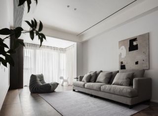 太原现代风格室内沙发装修设计效果图