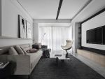 恒大港湾130㎡三居室现代风格装修案例