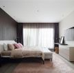 简约现代大平层卧室装饰效果图片