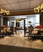 星际酒店2500㎡新中式风格装修案例
