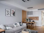 万嘉·悦湖湾现代风三居室99平米装修设计图案例