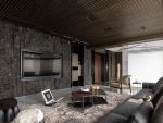 中铁·卓越城现代风格三居室122平米装修案例