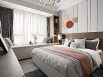 中海国际社区102平三居室现代风格装修案例