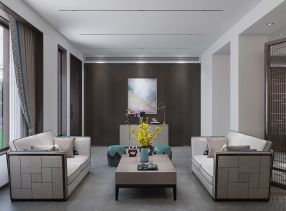 云山晓115平米现代简约三居室装修案例分享