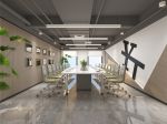 河南亚太办公室现代风格1000平米装修案例