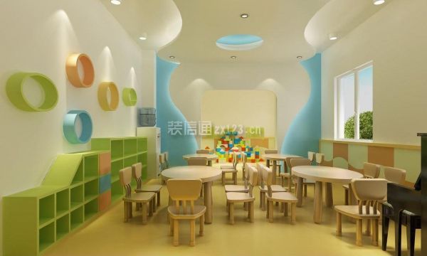 南京幼儿园装修空间色调