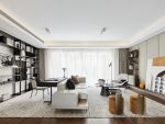 东润国际125平三居室现代风格装修案例