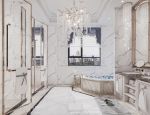 法式风格别墅浴室室内设计图片