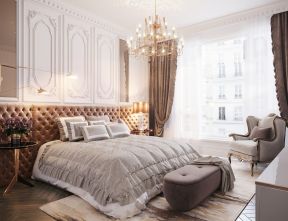 法式风格卧室效果图 法式风格卧室装修图