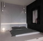 中湾国小区35平现代极简风格二居室装修案例