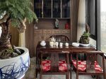 国悦府130㎡中式风格四居室装修案例