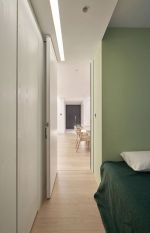 绿地世纪城90平米两居室现代极简风格装修案例