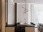 中海凤凰熙岸140平米三居室现代舒适风格装修案例