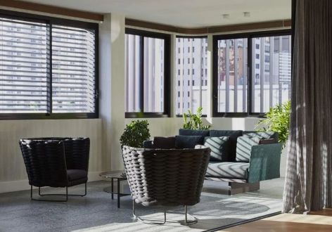 太湖国际社区182平米现代奢华风格三居室装修案例