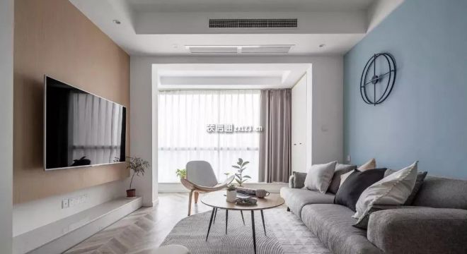 瑞达佳苑·理想家现代风三居室137平米设计效果图案例