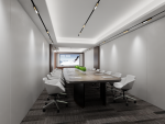 会议室现代风格120平米装修案例