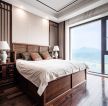 新中式风格家庭卧室装修设计图片欣赏