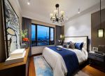 新中式风格家庭卧室装修设计图片