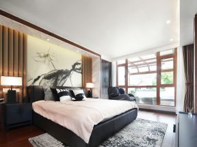 新中式风格卧室装修效果图 新中式卧室装修效果图片