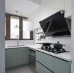 小户型家庭厨房橱柜装修设计图片