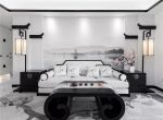 [南京速美超级家装饰]150平新中式装修案例，山水与墨色的江南水乡风情