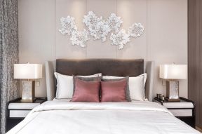 新中式风格140平米卧室床家装效果图欣赏
