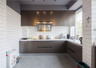 2022三室兩廳廚房整體裝修效果圖大全