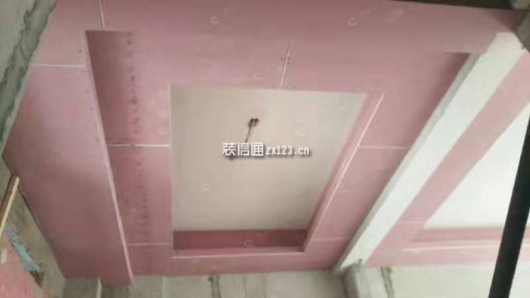 华纺易墅上海湾-联排别墅-132平-新中式风格装修工地