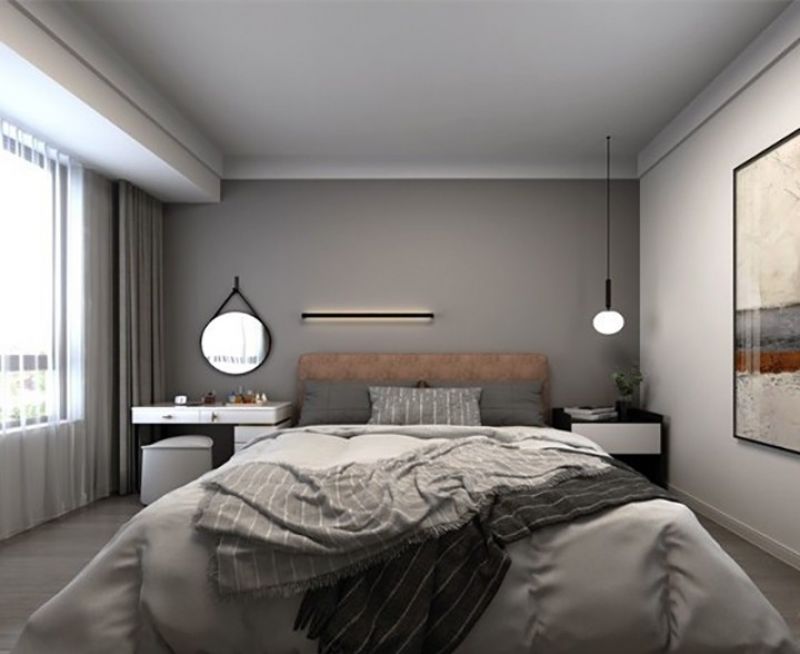 保利罗兰香谷121平米现代轻奢三居室装修案例