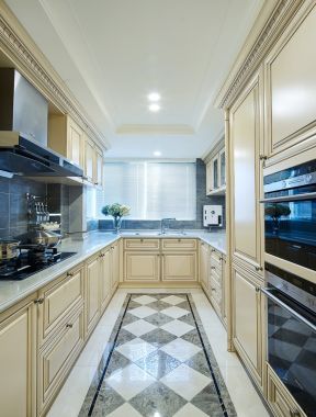 歐式風格廚房設計 歐式風格廚房裝修效果圖