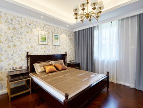 美式卧室家装 美式卧室效果图 美式卧室图