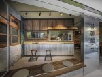咖啡厅90平米工业风格装修案例