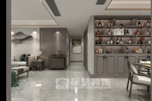 180㎡新中式風(fēng)格設(shè)計(jì)