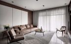 融创·云湖十里现代风三居室150平米装修效果图案例