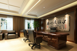 杭州办公室背景墙设计