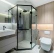 100平三室一厅卫生间淋浴房装修设计图