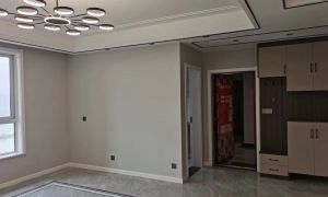 清渭公馆128平三室现代简约风格，乳胶漆调色，环保又美腻
